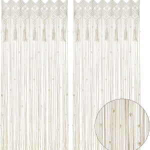 Macramé Curtain Panel (Handmade)