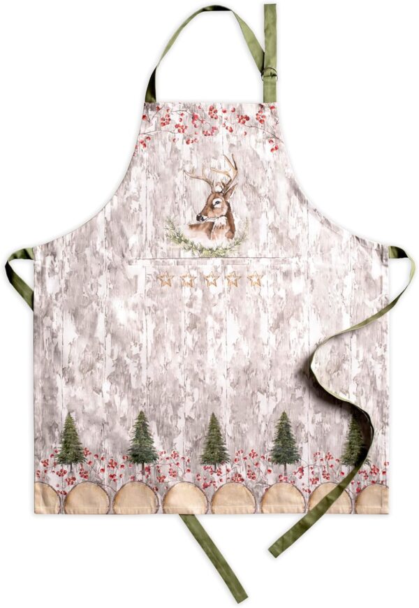 Cotton Apron with Pockets